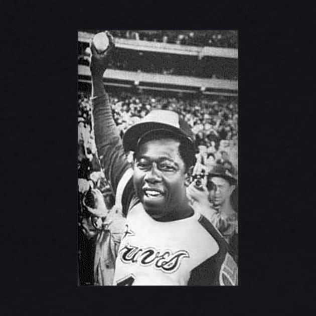 hank aaron by Tamie